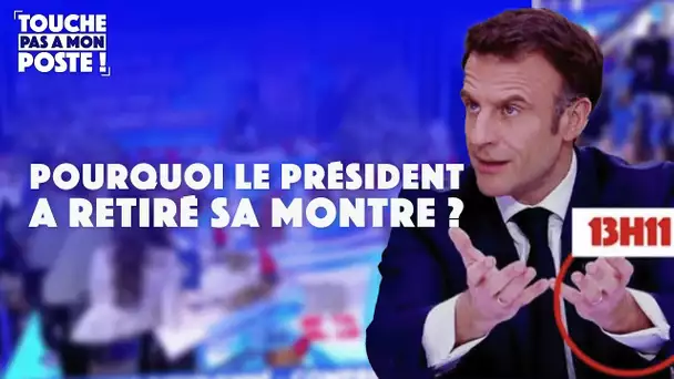Emmanuel Macron a-t-il vraiment retiré une montre à 80 000 euros pendant un JT ?