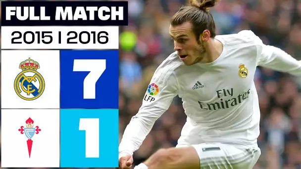 Real Madrid - RC Celta (7-1) 2015/2016 PARTIDO COMPLETO
