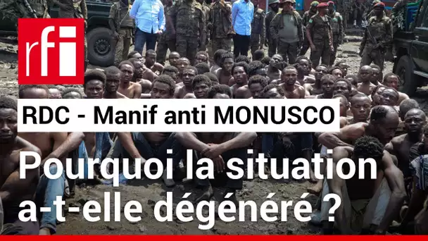 RDC : une manifestation contre la Monusco violemment réprimée • RFI