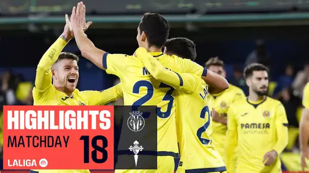 Resumen de Villarreal CF vs RC Celta (3-2)