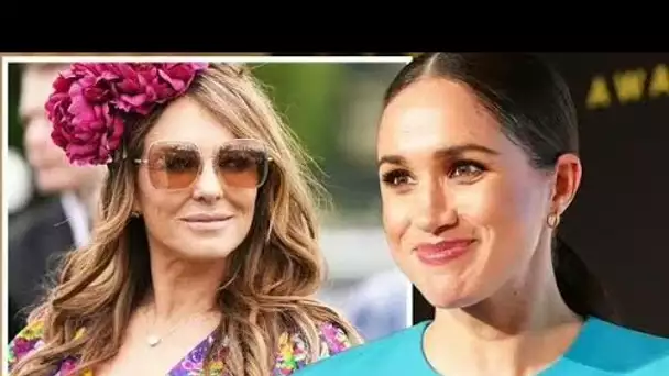 Meghan a contacté Liz Hurley au sujet de son passage dans l'émission de télévision Royals avant