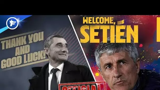 OFFICIEL : Quique Setien nouveau coach du FC Barcelone | Revue de presse