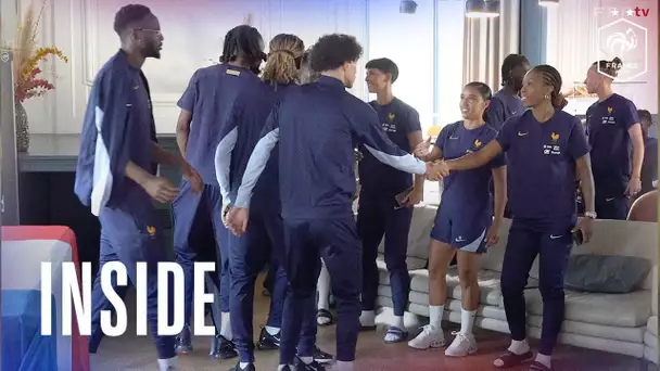 Les premières heures de la préparation des Bleues