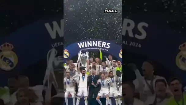 Le Real Madrid soulève la 15ème Ligue des champions de son histoire 🏆 #shorts