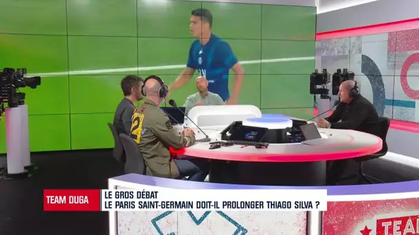 PSG - Duga plaide pour une prolongation de Thiago Silva