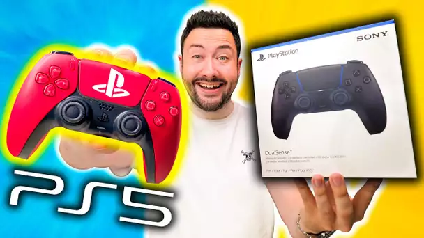 J'ai reçu les Nouvelles Manettes PS5 ! (magnifique)