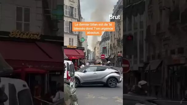 Explosion dans le centre de Paris
