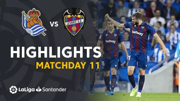 Highlights Real Sociedad vs Levante UD (1-2)