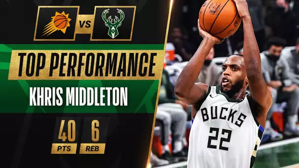 Khris Middleton HUGE PLAYOFF CAREER-HIGH 40 PTS! ♨