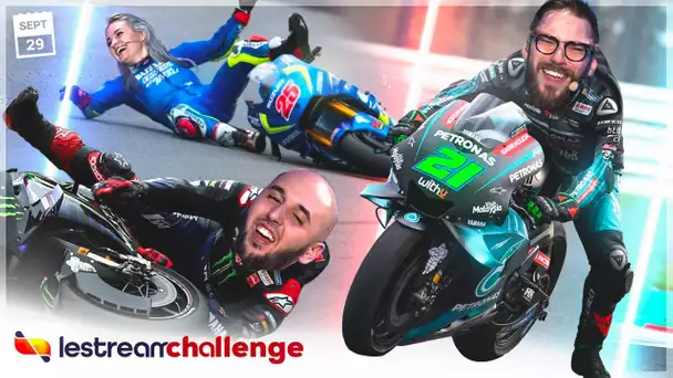 CHUTES EN BOUCLE SUR MOTO GP 21 | LESTREAM CHALLENGE #57