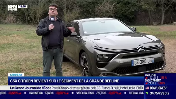 L'ESSAI AUTO: C5X Citroën revient sur le segment de la grande Berline