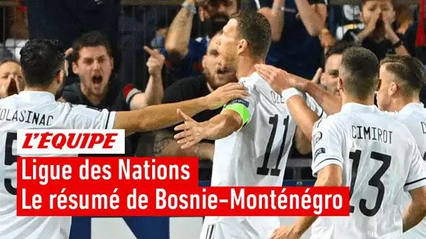 Le résumé de Bosnie - Monténégro - Foot - Ligue des nations