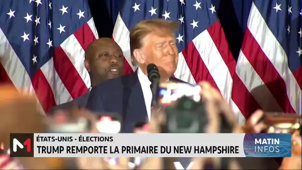 USA : Donald Trump remporte la primaire républicaine du New Hampshire