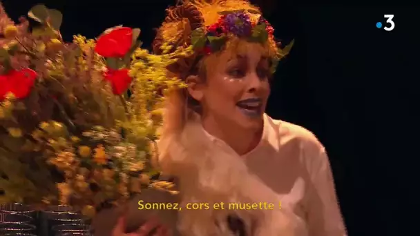 La Dame Blanche depuis l'Opéra de Rennes