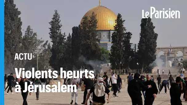 De violents heurts entre Palestiniens et police israélienne secouent l'esplanade des Mosquées