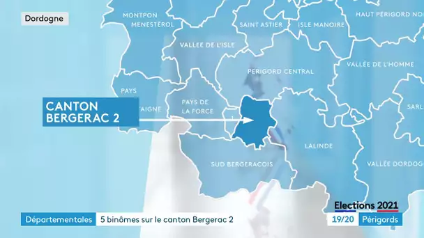 Départementales 2021 : les candidats du canton Bergerac-2