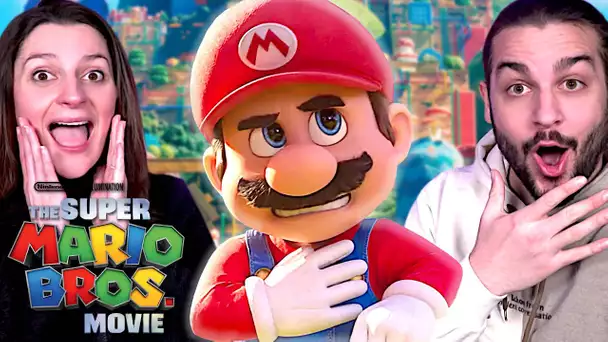 SUPER MARIO BROS LE FILM A L'AIR INCROYABLE ! AVIS ET REACTION