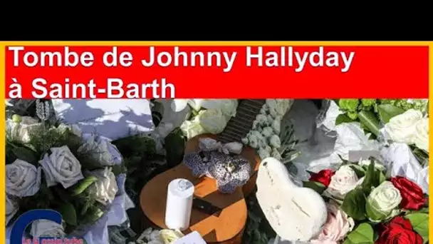 Tombe de Johnny Hallyday : Sont nombreux à s'offrir un pèlerinage sur la tombe de leur idole