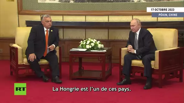 🇷🇺 Vladimir Poutine : « Il est très important d’avoir la possibilité d’échanger des points de vue