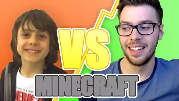 MINECRAFT VS MON COUSIN ! - Il m&#039;apprend à jouer !