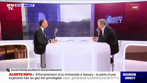 L'intégrale de l'interview du candidat Eric Zemmour dans Bourdin Direct