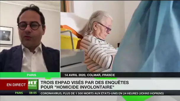 Plaintes contre 11 Ehpad en France : «Un vrai scandale de santé publique» selon Fabien Arakelian