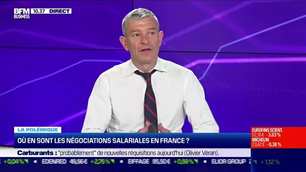 Nicolas Doze : Où en sont les négociations salariales en France ?