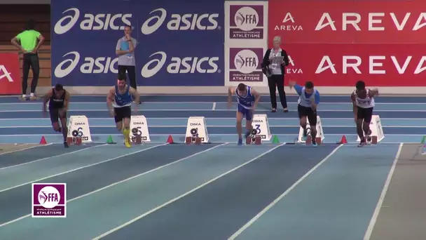 Val-de-Reuil 2014 : Finale 60 m Juniors (Adrien Ferrer en 6&#039;&#039;81)