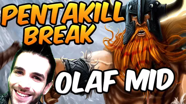 ♠ OLAF MID PENTAKILL BREAK + QUADRA ! Skyyart