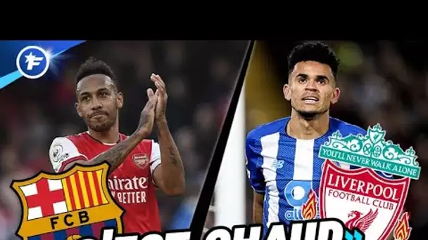 Barcelone PRÊT À TOUT pour Aubameyang,  Liverpool S'OFFRE la pépite Luis Díaz | Revue de presse