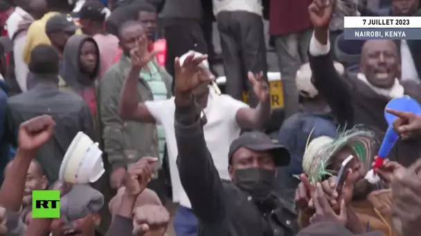 🇰🇪 Kenya : la police lance des gaz lacrymogènes sur les manifestants à Nairobi