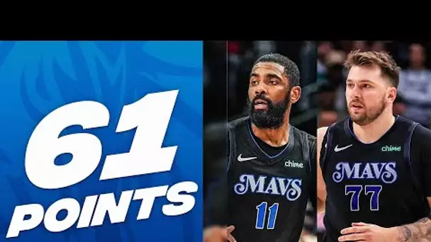 Kyrie Irving & Luka Doncic GO OFF In Mavericks W - 61 PTS COMBINED | February 14, 2024