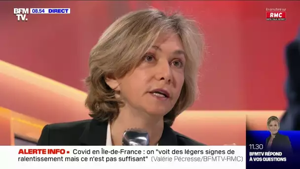 Valérie Pécresse, invitée de Bourdin Direct ce matin