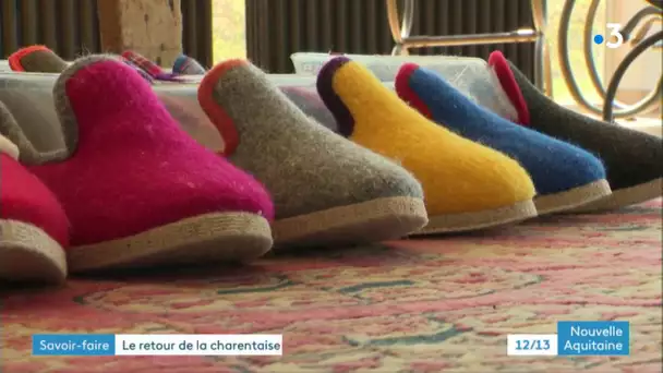 La Rochefoucauld : L'Atelier Charentaises relance la production de la pantoufle made in Charente