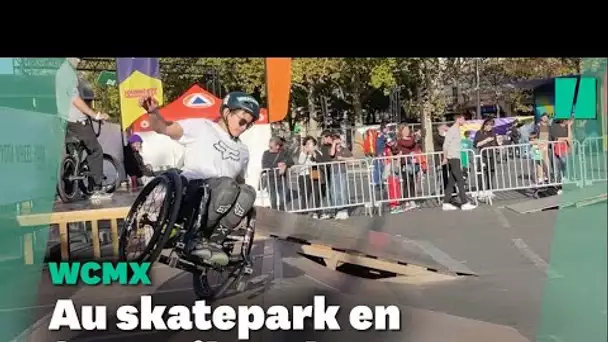 WCMX : au skatepark en fauteuil roulant