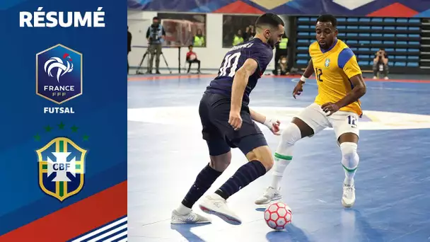 Futsal : France-Brésil (2-3), le résumé