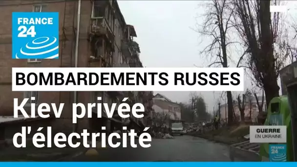 Des millions d'Ukrainiens privés d'électricité à cause des bombardements russes • FRANCE 24