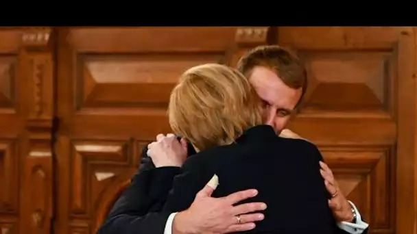 «Merci de m’avoir tant appris» : Emmanuel Macron fait ses adieux à Angela Merkel