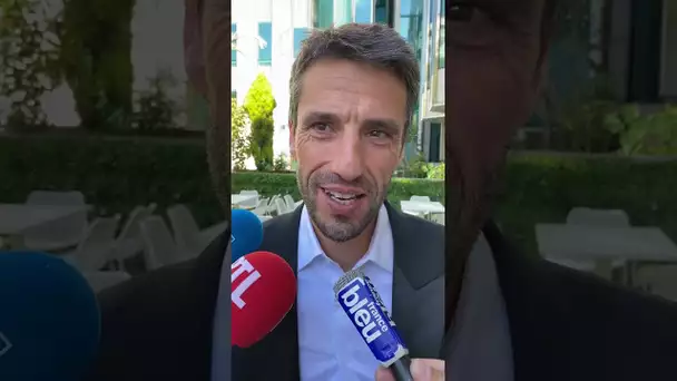 Festival de Cannes 2024 : Tony Estanguet, pdt du comité d'organisation des JO présent avec la flamme