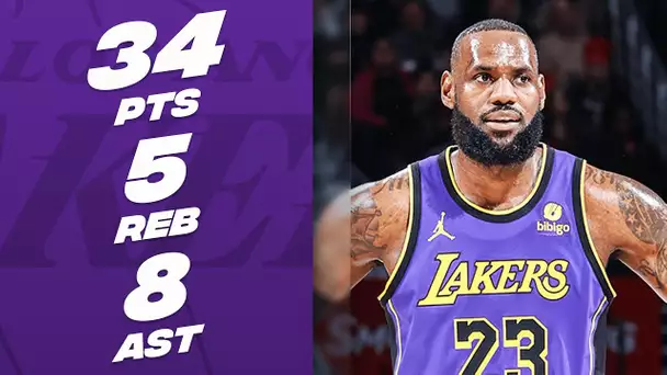 LeBron James SHINES On New Years Eve! 👑 | December 31, 2023