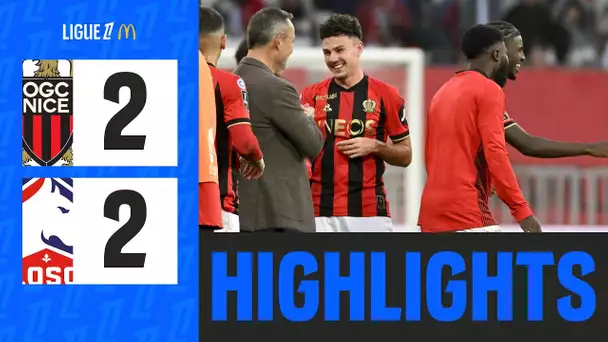 Nice et Lille font JEU ÉGAL à l'Allianz Riviera | 11ème journée - Ligue 1 McDonald's 24/25