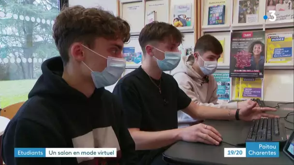Un salon des étudiants virtuel pour aider l'orientation des lycéens en Nouvelle-Aquitaine
