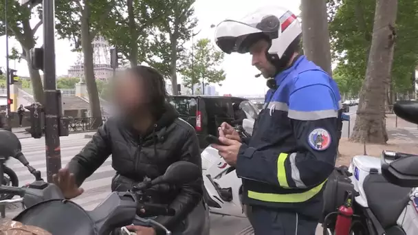 Un conducteur sur une épave roulante cumule les infractions