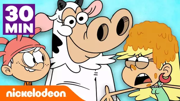 Bienvenue chez les Loud | La famille Loud à Lactoland pendant 30 minutes ! | Nickelodeon France