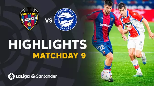 Highlights Levante UD vs Deportivo Alavés (1-1)