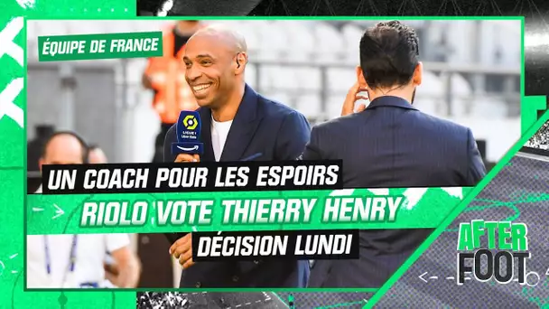 Equipe de France : Riolo vote Thierry Henry à la tête des Espoirs