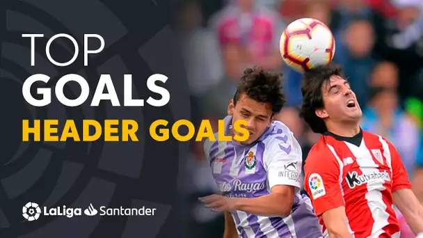 Top 5 Goles de Cabeza LaLiga Santander 2018/2019