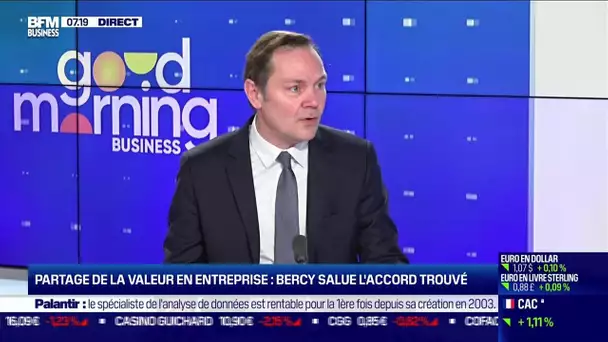 Patrick Abadie (Delville Management) : Partage de la valeur, Bercy salue l'accord trouvé