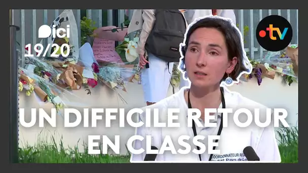 Après l'attaque au couteau : la parole des élèves et des soignants