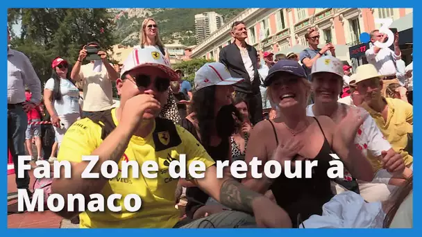 À Monaco, la fan zone du Grand Prix de F1 est de retour